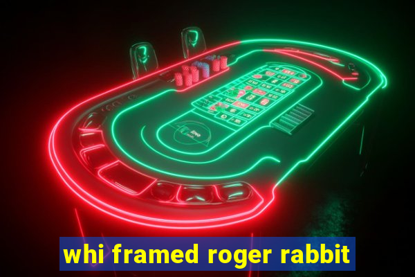 whi framed roger rabbit